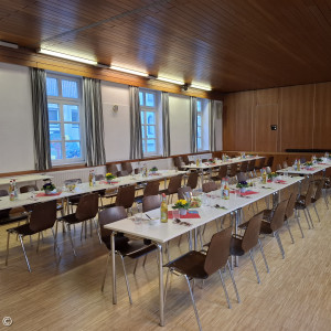 Bild des Gemeindesaals in St. Markus 1